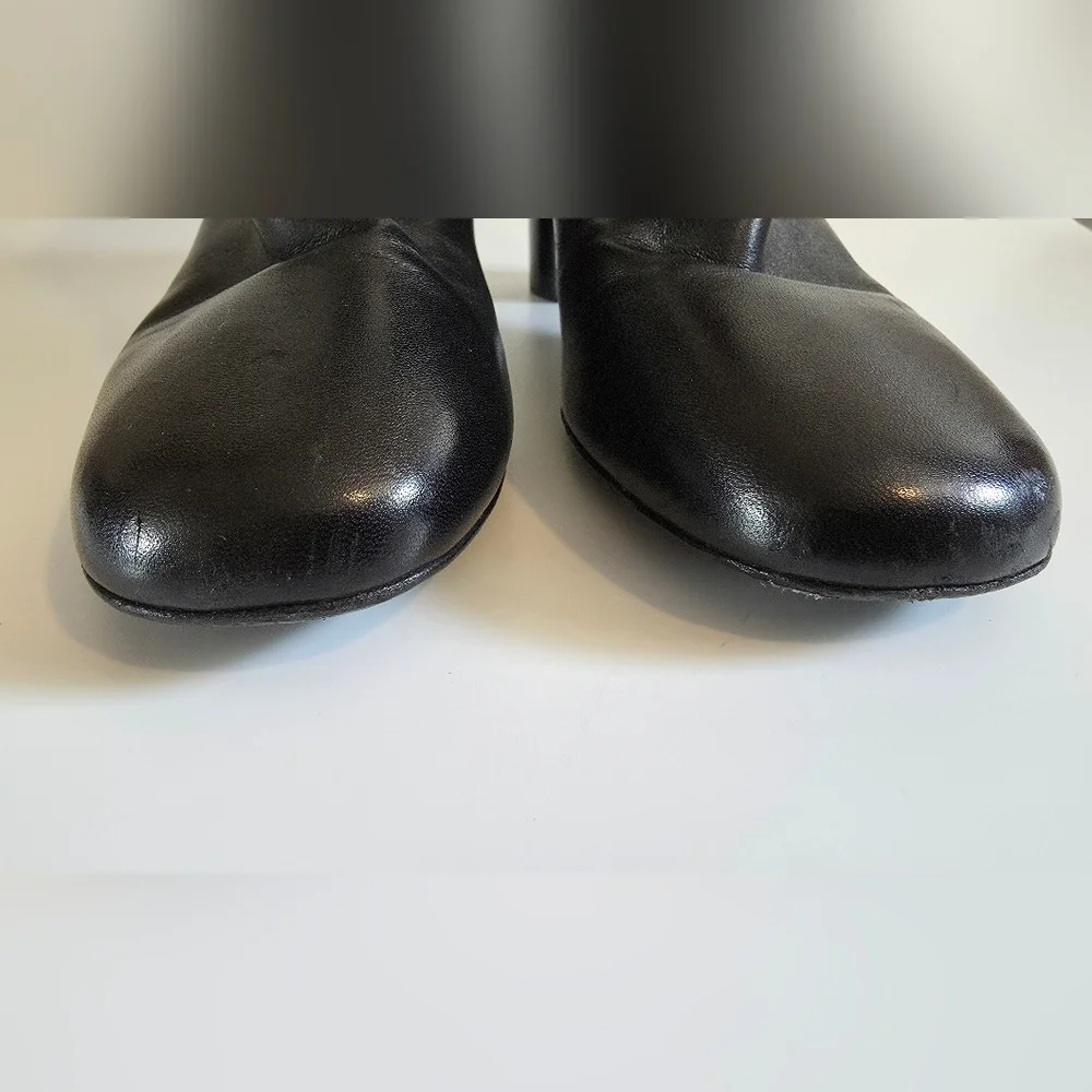 Sandro Sacha Women's Black Leather Boot Size 39